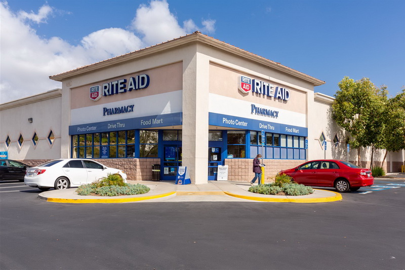 A single-tenant Rite Aid pharmacy building, an example of DMP Properties' single-tenant retail portfolio